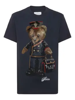 Philipp Plein: Футболка  Teddy Bear со стразами