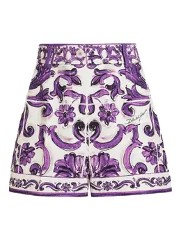 Dolce & Gabbana: Шорты с принтом 