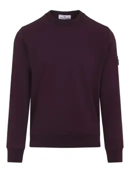 Stone Island: Фиолетовый свитшот 