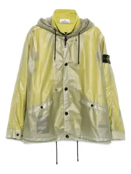 Stone Island: Плащ с капюшоном 