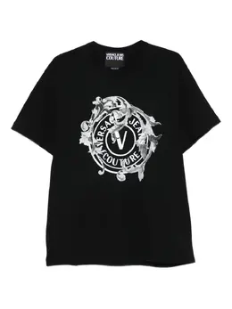 Versace Jeans Couture: Футболка с принтом 
