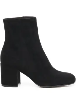 Gianvito Rossi: Чёрные ботинки 