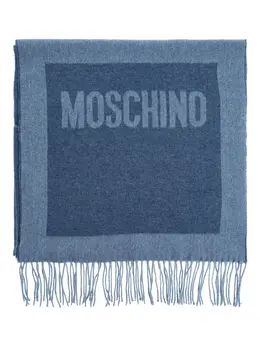 Moschino: Голубой шарф 