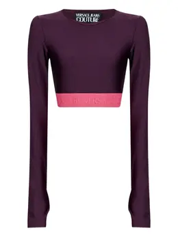 Versace Jeans Couture: Футболка с длинным рукавом 