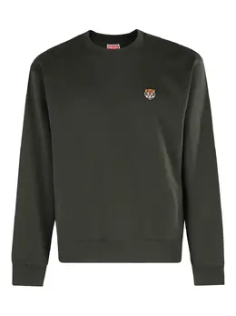 Kenzo: Тёмный свитшот  Tiger