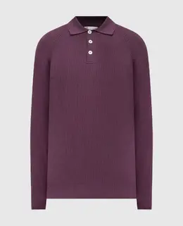 Brunello Cucinelli: Фіолетові поло 