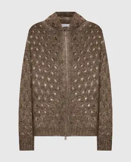 Brunello Cucinelli: Коричневый кардиган 