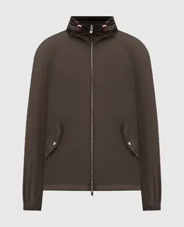 Brunello Cucinelli: Коричневая куртка 