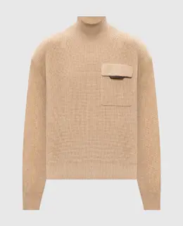 Brunello Cucinelli: Бежевый свитер 