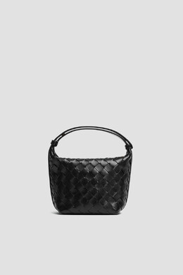 Bottega Veneta: Чёрная сумка 