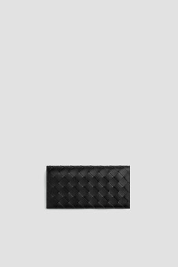 Bottega Veneta: Кошелёк в полоску 