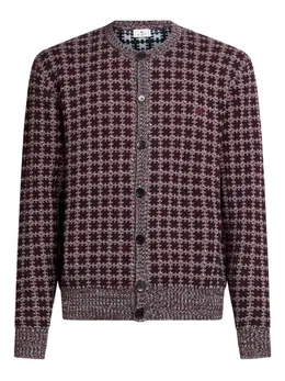 ETRO: Тёмный кардиган  Pegaso