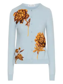 Oscar de la Renta: Светлый кардиган 