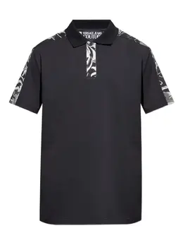 Versace Jeans Couture: Поло с принтом 