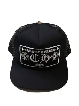 Chrome Hearts: Чёрная кепка 