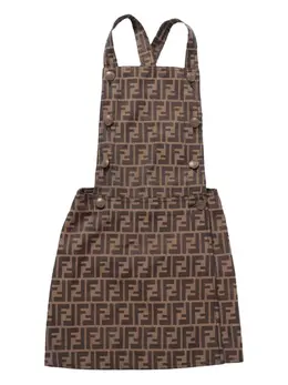 Fendi Pre-Owned: Коричневая юбка 