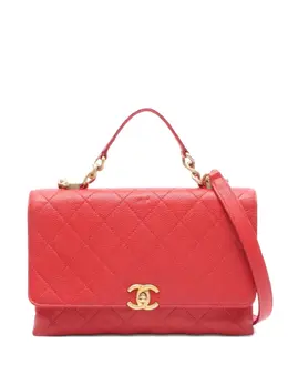 CHANEL Pre-Owned: Красная сумка 