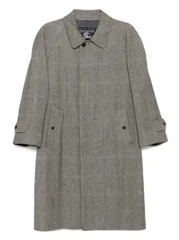 Burberry Pre-Owned: Пальто на пуговицах 