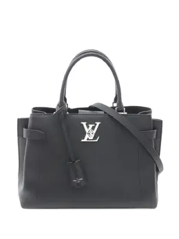 Louis Vuitton Pre-Owned: Чёрная сумка 
