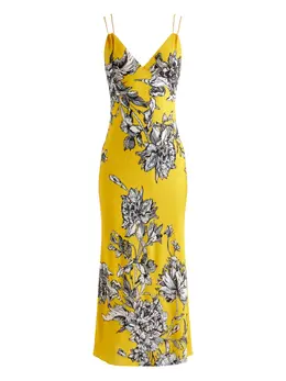 alice + olivia: Платье миди 
