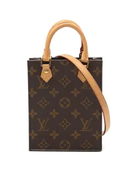 Louis Vuitton Pre-Owned: Коричневая сумка 