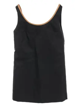Prada Pre-Owned: Кожаное платье 