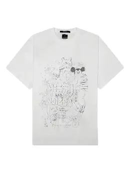 Ksubi: Белая футболка  Biggie