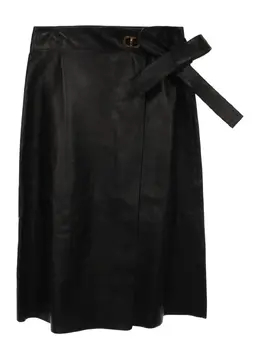 Christian Dior Pre-Owned: Кожаная юбка 