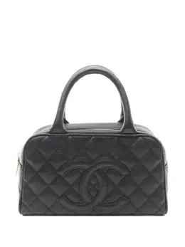 CHANEL Pre-Owned: Чёрная сумка 