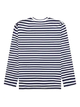 Comme Des Garçons Play: Футболка в полоску 