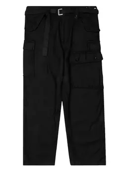 sacai: Чёрные брюки 