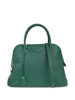 Hermès Pre-Owned: Зелёная сумка 