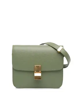 Céline Pre-Owned: Зелёная сумка через плечо 