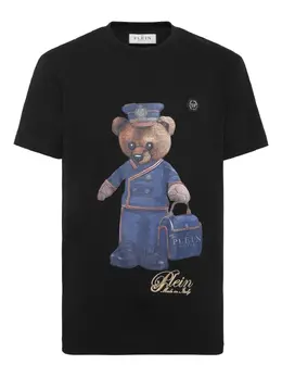 Philipp Plein: Футболка  Teddy Bear с принтом