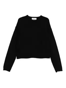 extreme cashmere: Чёрный свитер 