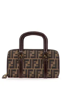 Fendi Pre-Owned: Коричневый кошелёк 