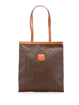 Céline Pre-Owned: Коричневая сумка-шоппер 