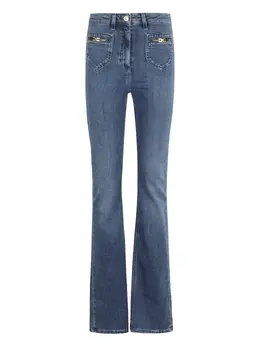 Elisabetta Franchi: Хлопковые джинсы 
