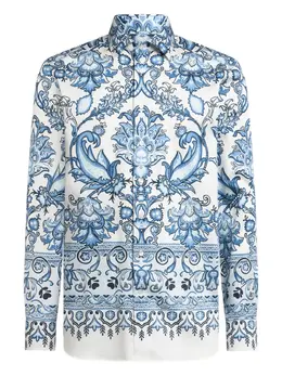 ETRO: Рубашка с принтом 