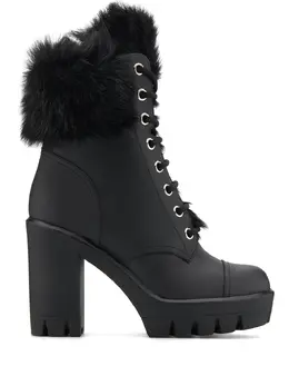 Giuseppe Zanotti: Чёрные ботинки  Moyra