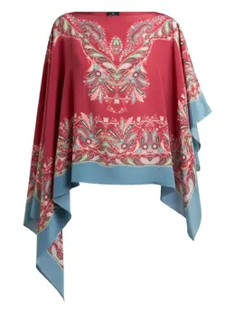 ETRO: Блуза с принтом 