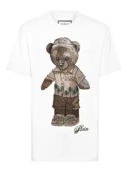 Philipp Plein: Футболка  Teddy Bear со стразами
