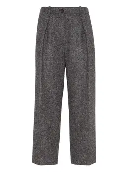 Brunello Cucinelli: Твидовые брюки 