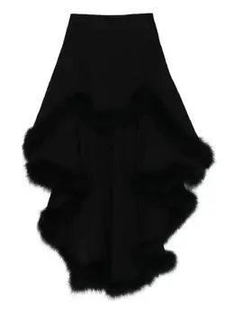 Mugler: Чёрная юбка 