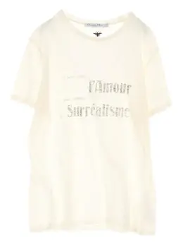 Christian Dior Pre-Owned: Белая футболка 
