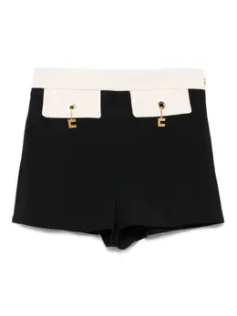 Elisabetta Franchi: Чёрные шорты 