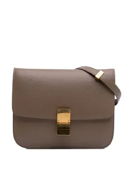Céline Pre-Owned: Коричневая сумка через плечо 