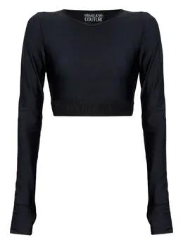 Versace Jeans Couture: Чёрная футболка 