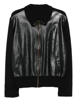 Versace Pre-Owned: Кожаная куртка 