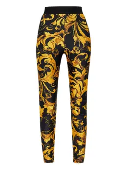 Versace Jeans Couture: Легинсы с принтом 
